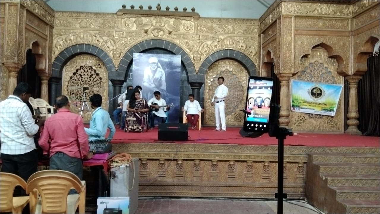 Stay Strong Team performed at Shirdi Temple