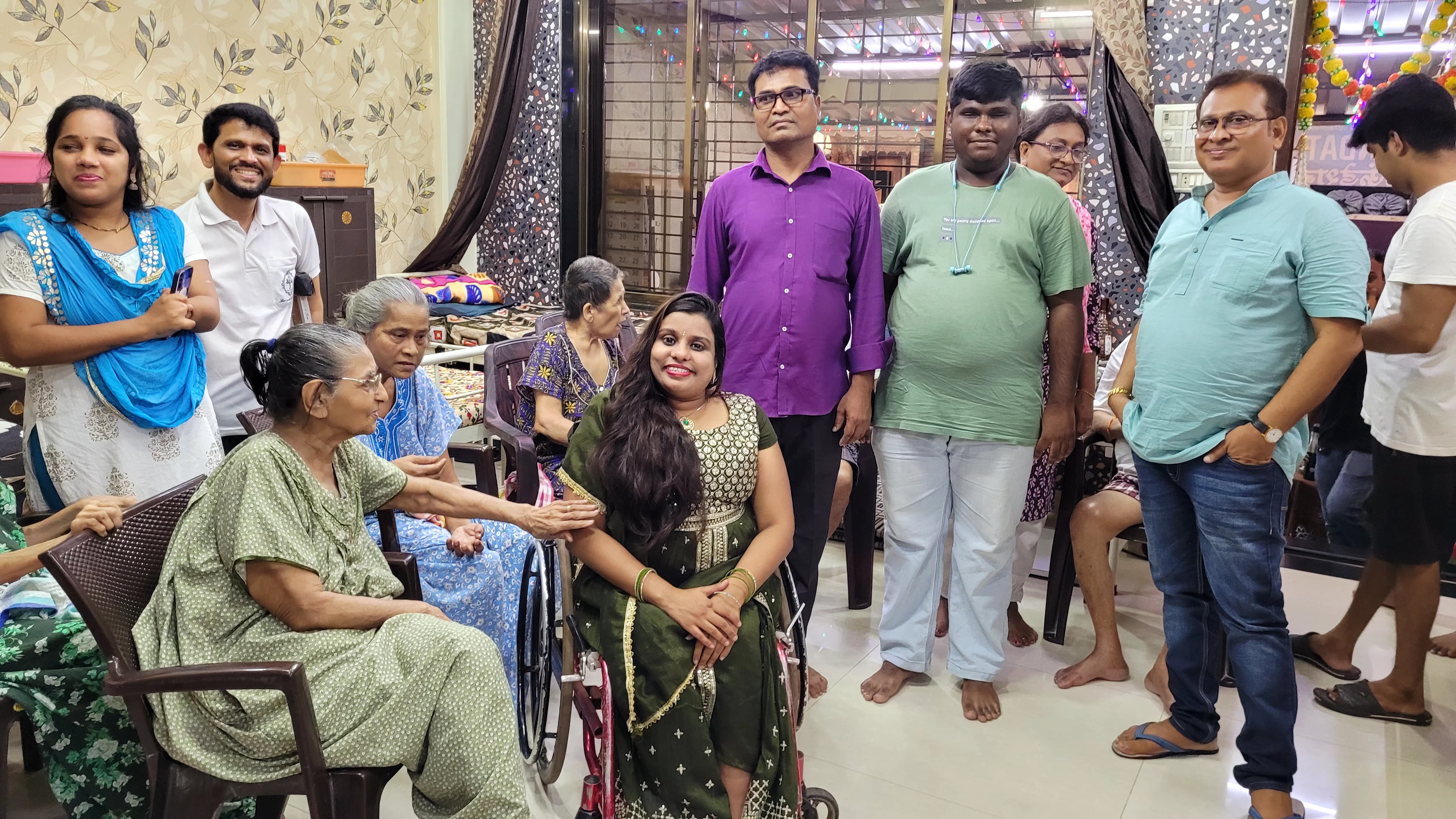 June Event at Old Age Home, Mumbai